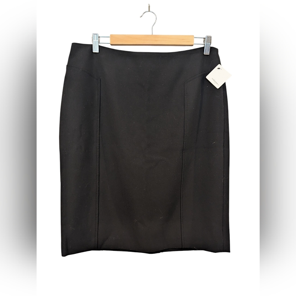 HALOGEN Black Classic Straight Skirt Size 12